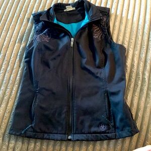 Ariat chocolate brown vest